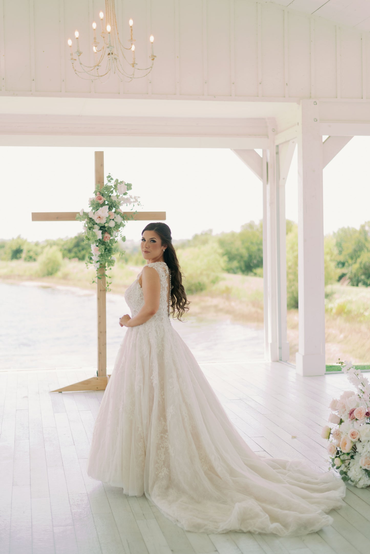 The Cross Wedding Backdrop