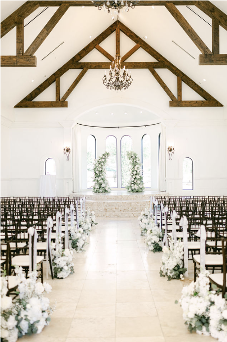 Meadow Aisle Flowers - Set of 10