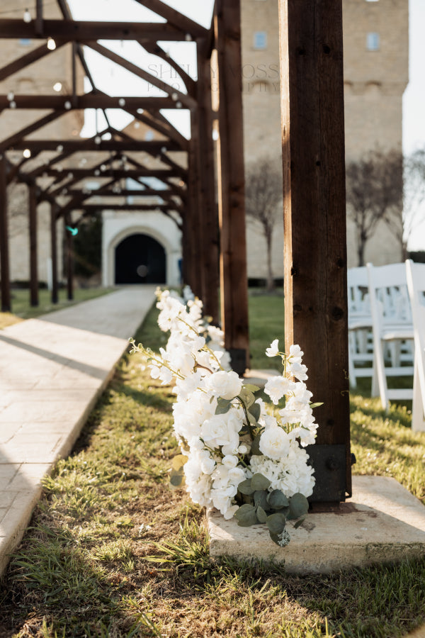 Meadow Aisle Flowers - Set of 10